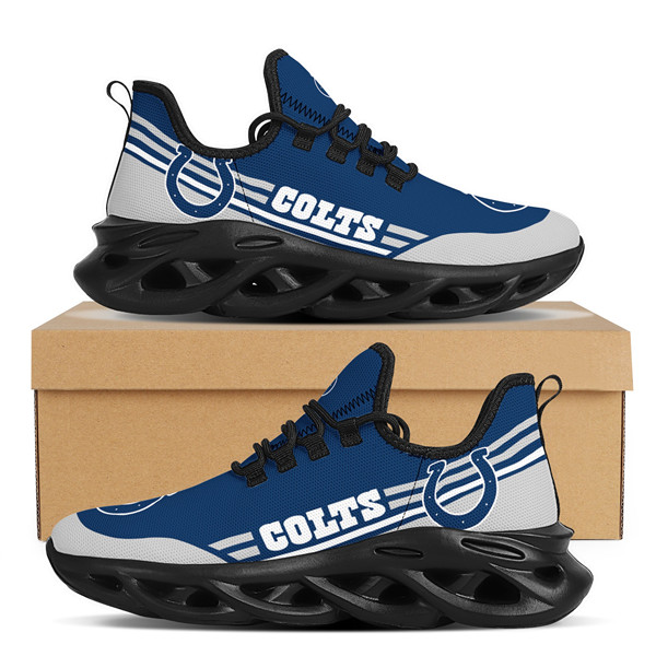 Men's Indianapolis Colts Flex Control Sneakers 005 - Click Image to Close